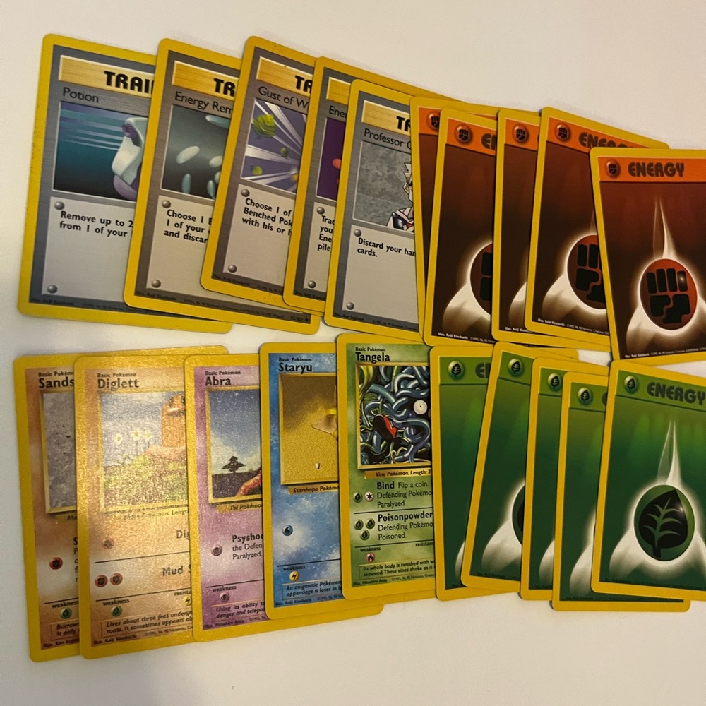 Pokemon Vintage base Set 2 1999 Cards